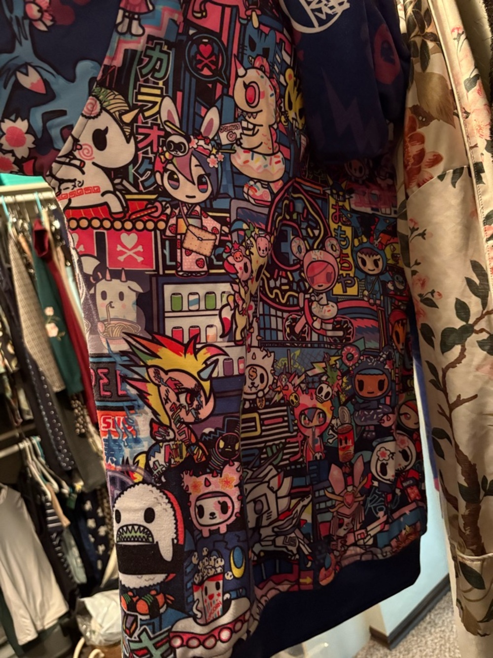 tokidoki unisex + Fresh Hoods collab Graphic Hoodie - FreshHoods Label - Picture 5 of 6